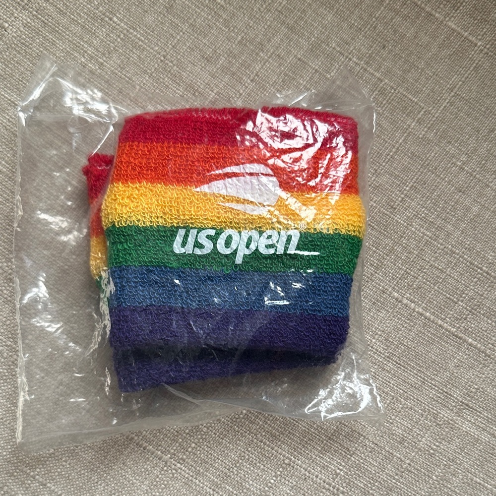 US Open Rainbow Wristbands